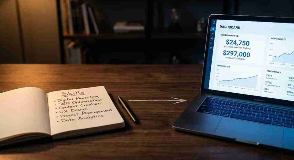converting skills into digital assets for sustainable financial growth