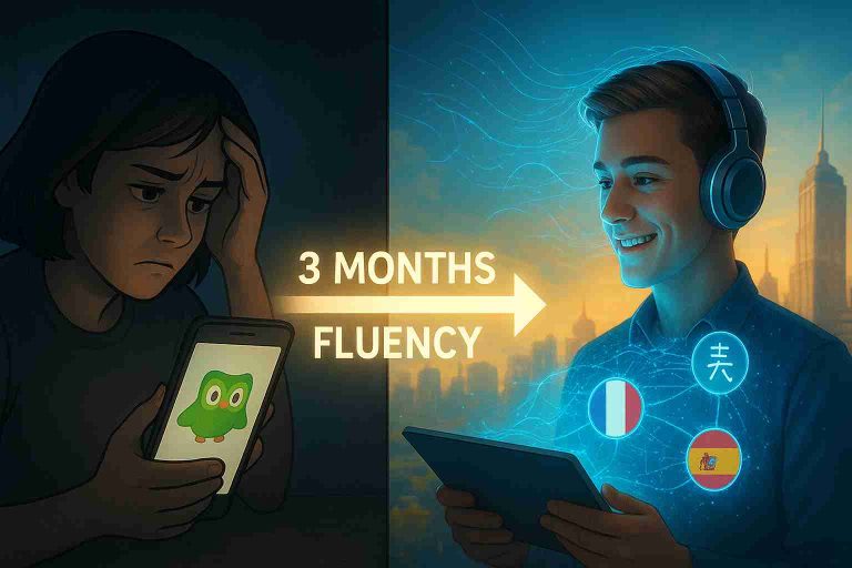 How to Use AI to Learn a Language Faster (Fluent in 90 Days)