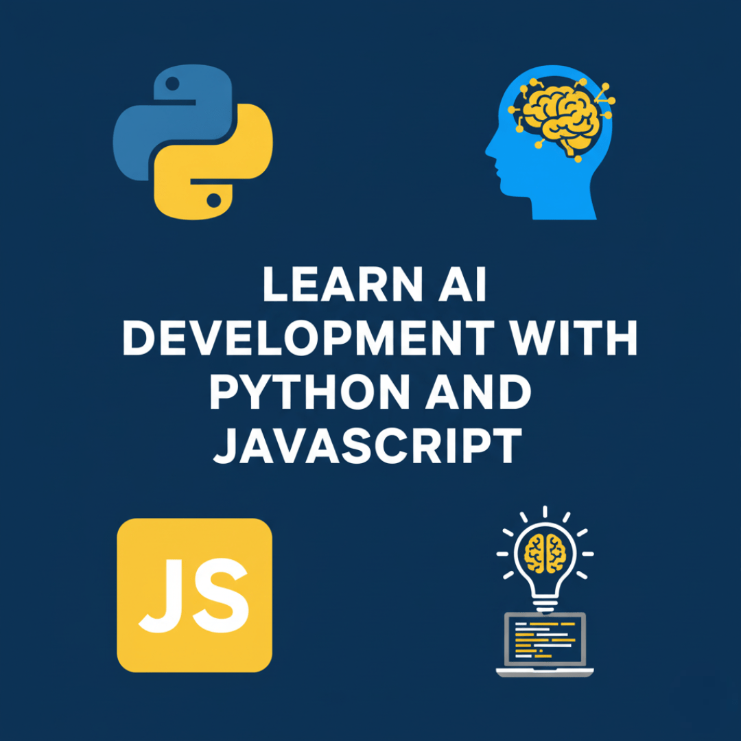 learn AI development with Python and Javascript