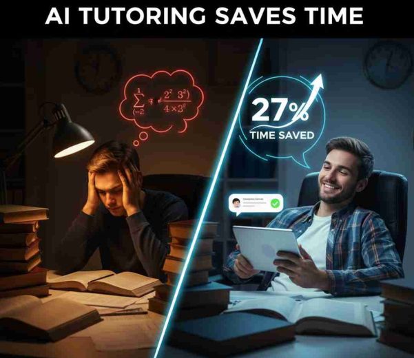 Stop Wasting Time: How AI Tutoring Saves Time for Students 27% in Study Hours [+ 3 Free Tools]