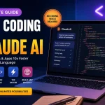 Vibe coding with Claude AI featured image showing AI-powered website development using natural language prompts and no-code web building workflow